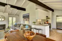 Mid-Century Home with Pool, Private Beach Access, and Long-Stay Summer Savings - WiFi
