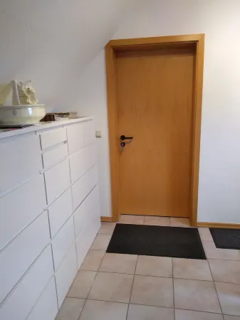 You will find a peaceful idyll and relaxation here in the Apartment-Feldsteingarten.