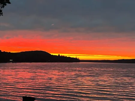 Relax in Aroostook County at this little piece of heaven right on the lake!