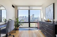 Luxury condo in Midtown Crossing on 8th floor with breathtaking city park views