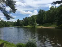 Historic Cabin On 300 Acre Farm In Amish Country