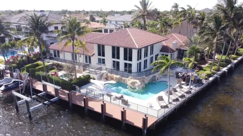 Resort style waterfront home on the intracoastal waterway!