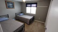 Neat,clean relaxed atmosphere located just outside of town . - Wifi