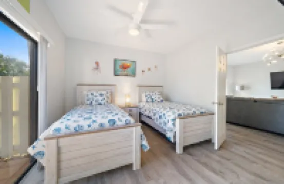 Newly Redone and  furnished 2/2 condo that is walking distance to the beach