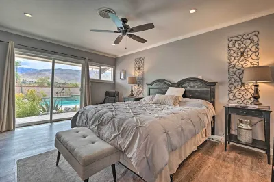 Desert Oasis with Pool, Fire Pit, Game Room, and Dry Bar
