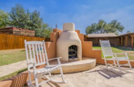 Right At Home-Midland Adobe Compound with Pool and Fire Pits and Billiards