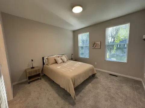 Cozy Living Room and Gourmet Kitchen - Charming Modern Haven