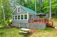 Lakefront home on McGrath Pond - once featured on Maine Cabin Masters