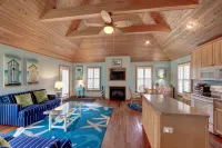 Shared Pool and Cozy Fireplace - Enchanting Cabana Retreat