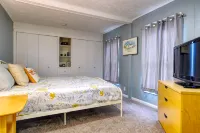 Expansive Yard and Fire Pit - Tranquil Modern Farmhouse Retreat