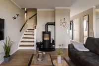 120m² Reihenhaus für 5 Pers. mit Garten, Sauna und Kamin