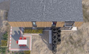 Modern, Trendy F1 Theme Lodge, Near the Sea