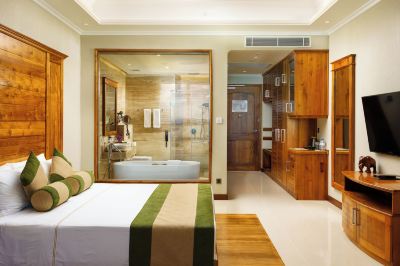 Deluxe Double Room Araliya Beach Resort and Spa Photo