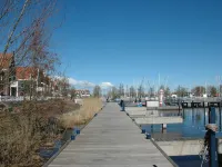 Boat in Volendam Near Marina Museum