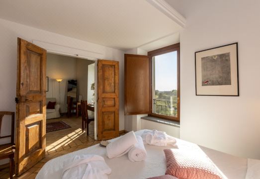 레지덴자 드 에포카의 야외 테라스