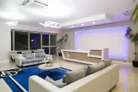 Apartment with roof top pool.
