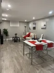 Brand new spacious apartment with private yard/ patio