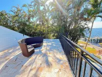Riverfront 5 bedrooms, 5 baths , pool , spa , beach , dock and stunning views !