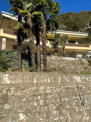 Sunny 4-room apartment with large palm terrace. Lake view Hotels near Chocolate Alprose Experience Center & Shop