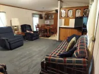 Located in between the entrances to Bennett Springs State Park on Highway 64
