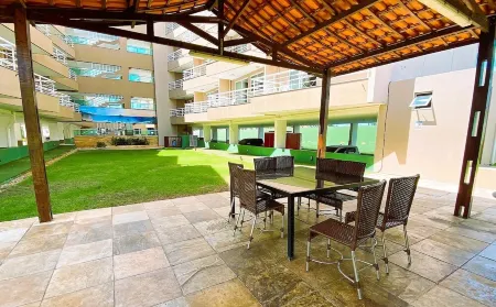 Deluxe apartment, sea view, Cumbuco pool