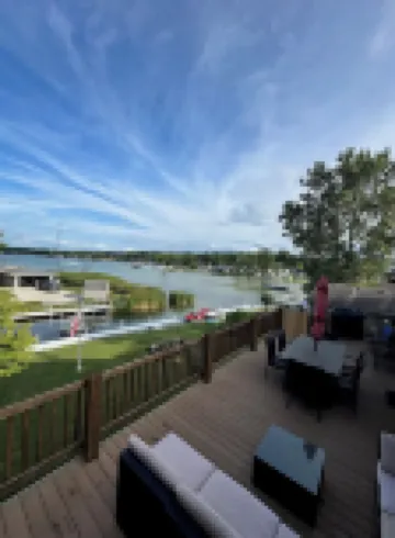 Crooked Lake Waterfront Retreat - Dock, Fire Pit, Sleeps 12
