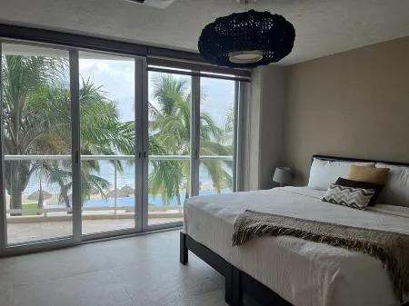 Relaxing beachfront 3bedrooms apartment in Rivera Nayarit