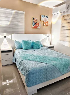 3-bedroom apartment in brilliant Santo Domingo with AC, fitness room, WiFi, Pool