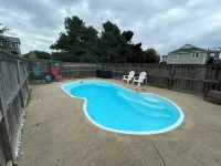 Blue Mouse Coastal Retreat with Private Pool and Hot Tub in Kitty Hawk - Pool