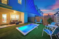 평화로운 파라다이스 프라이빗 풀, 발코니 전망 + 화이트캡 비치까지 5분