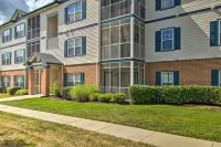Porch & Community Perks: Walkable Lewes Condo - 3-Star
