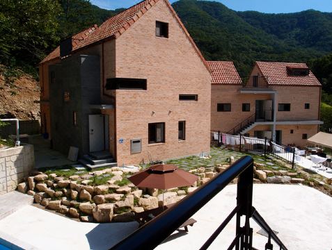 수목원펜션 외부 전경