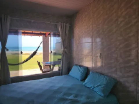 Casa P na Areia com Piscina e Ar em Morro Branco