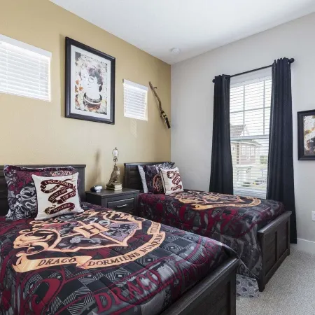 Beautiful Family Villa Patio Area with BBQ 5Min Disney
