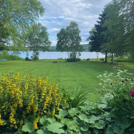 Private Lakefront Log Cabin