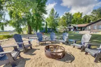Family-Friendly Ottertail Home on Rush Lake! - Parking