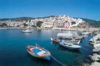 Villa Yiannoula with Amazing Sea View at Skopelos Old Port !!! - Villas