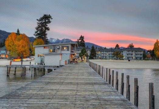 Beach Retreat & Lodge at Tahoe Over view