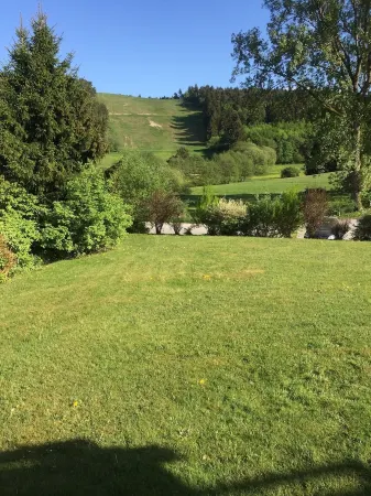 Our apartment has a beautiful large garden a beautiful terrace