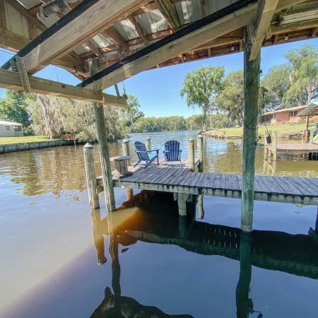 Riverfront Cottage Retreat with 2 Docks + Scenic Views on the St. John’s River!