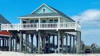 Private Beachfront Rental on Bolivar Peninsula – Clean, Quiet & Steps to Sand