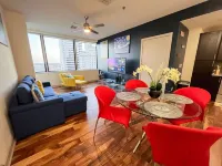 Cozy Retreat with Rooftop Pool, Parking, and Spacious Comfort