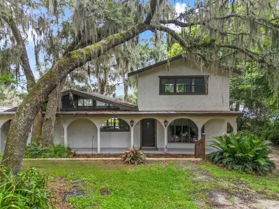 Unique Spanish Style Lakefront Home!  Kayaks and Paddle Boat!