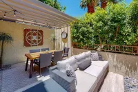 Indian Wells Chic Villa with fire pit, patio, kitchen, pool, and majestic views