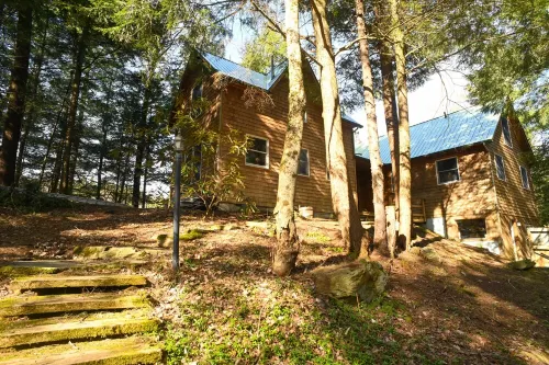 Beautiful Cedar Chalet Overlooking Jay Branch