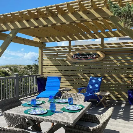 Entire Beach-Front Home, 5 Balconies, Breathtaking Views, Private Beach Access