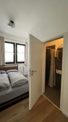 Design apartment store window very centrally located