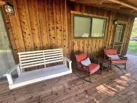 ATV UTV TRAILS peaceful farmhouse cabin HIKING dog friendly HOT TUB & FIREPIT