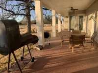 Modern farmhouse retreat between DFW and Houston.