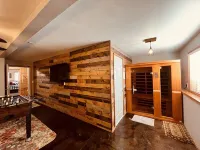 Sauna |Game Room - Island Park Village Retreat